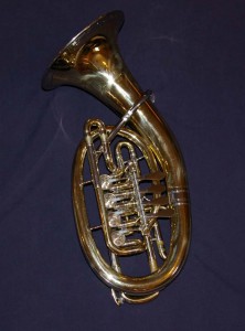 Eb Tenor Horn Finger Chart