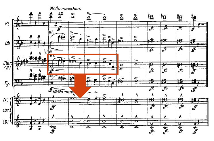 Dvorak7 end2 The Bonus Notes of Dvořáks 7th Symphony